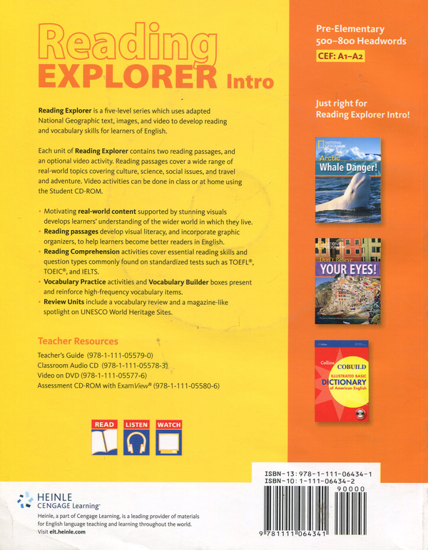 [object Object] «Reading Explorer Intro: Student Book (+ CD-ROM)», автор Ребекка Чейз - фото №2 - мініатюра