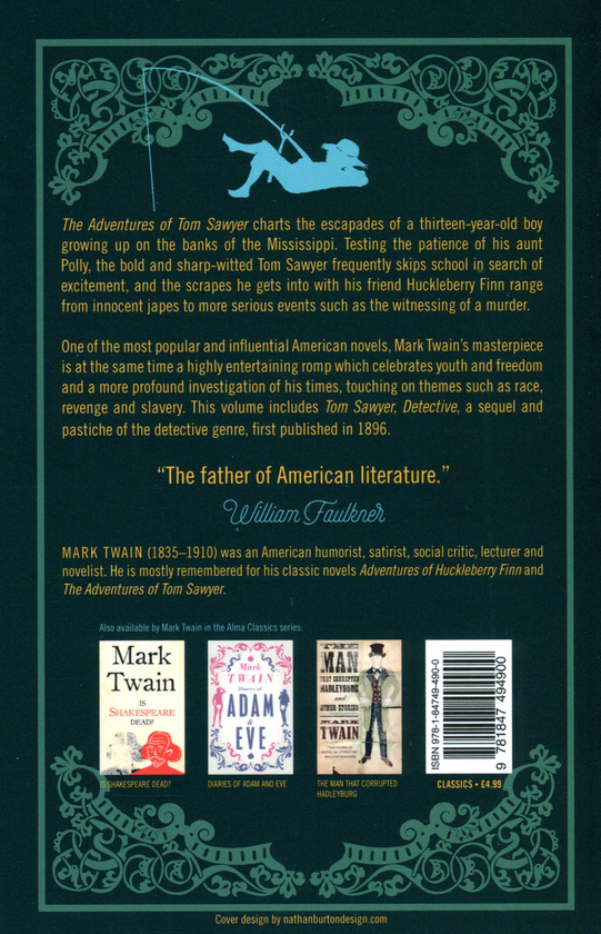 Бумажная книга «The Adventures of Tom Sawyer and Tom Sawyer, Detective», автор Марк Твен - фото №1