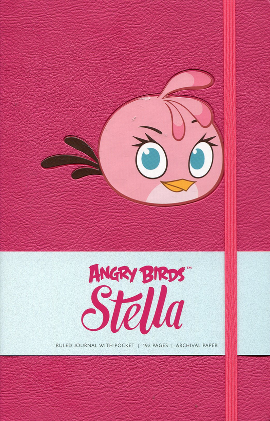 «Записная книжка Insights Angry Birds Stella твердая в линию (9781608875078)» - фото №1