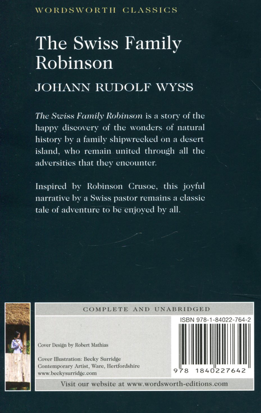 Бумажная книга «The Swiss Family Robinson», автор Йоханн Висс - фото №1