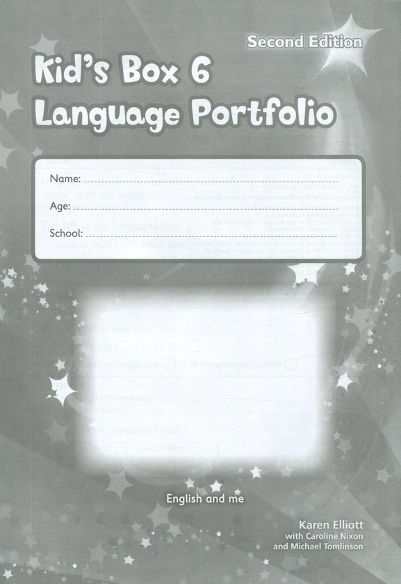 [object Object] «Kid's Box 6. Language Portfolio», авторів Керолайн Ніксон, Майкл Томлінсон, Карен Елліот - фото №1