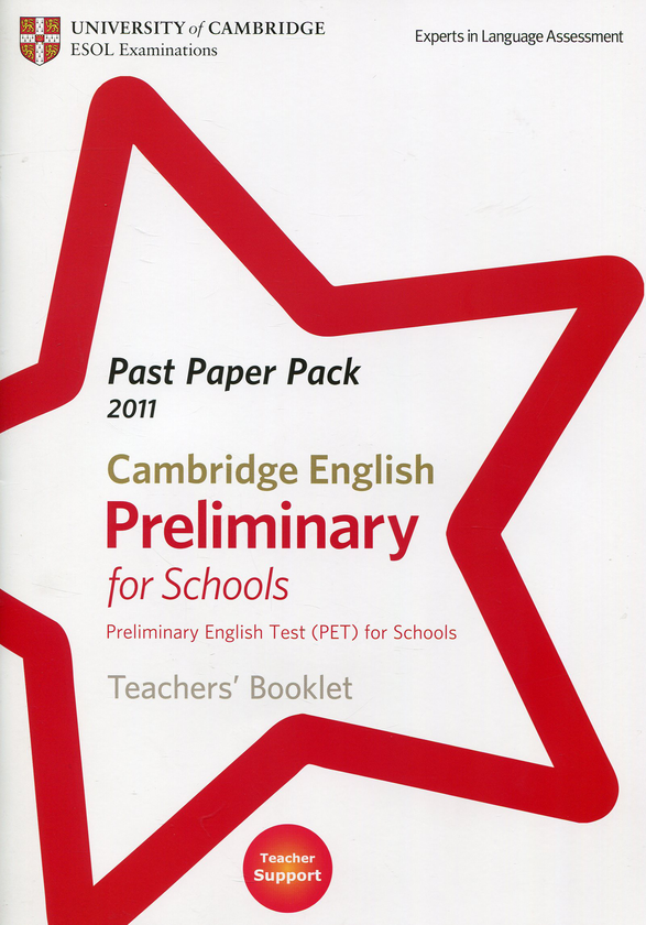 Бумажная книга «Cambridge English Preliminary for Schools. Past Paper Pack 2011 (PET) (+ CD-ROM)» - фото №1