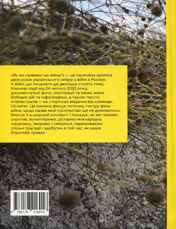 Бумажная книга «Як ми назвемо цю війну?», автор Богдан Логвиненко - фото №1