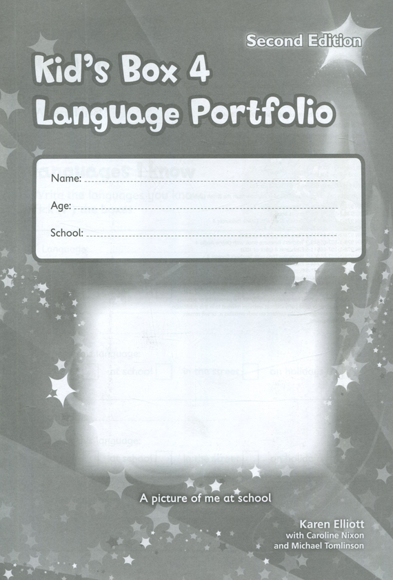 [object Object] «Kids Box 4. Language Portfolio», авторів Керолайн Ніксон, Майкл Томлінсон, Карен Елліот - фото №1