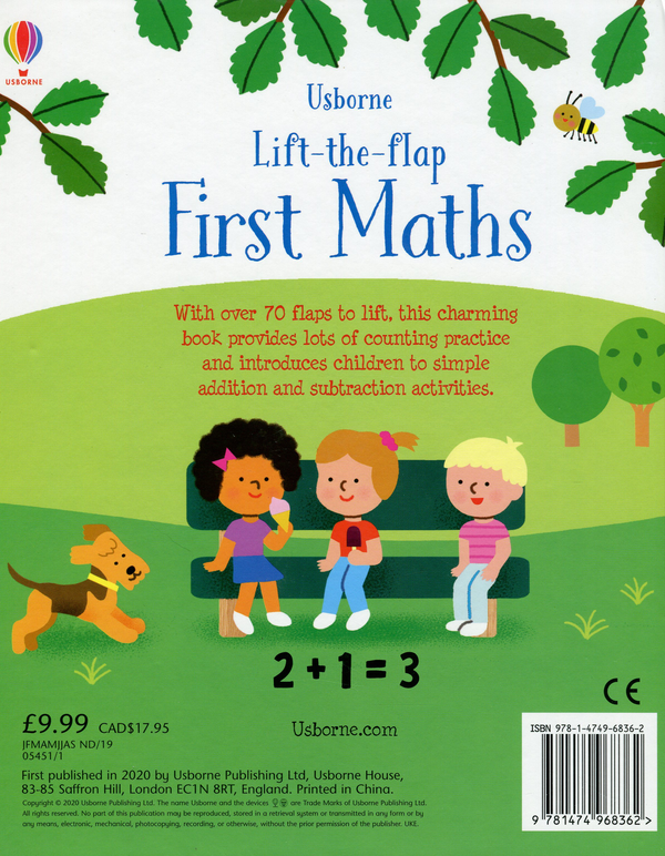 [object Object] «Lift-the-Flap First Maths», автор Джессика Гринвелл - фото №2 - миниатюра