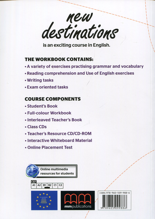 [object Object] «New Destinations. Level B1+. Workbook. Teacher's Edition», авторів Естер Войджицкі, Марілені Малкогіанні - фото №2 - мініатюра