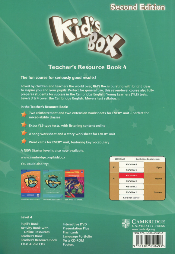 [object Object] «Kids Box 4. Teacher's Resource Book ( + Online Audio)», авторів Керолайн Ніксон, Майкл Томлінсон, Кетрін Ескрібан - фото №2 - мініатюра