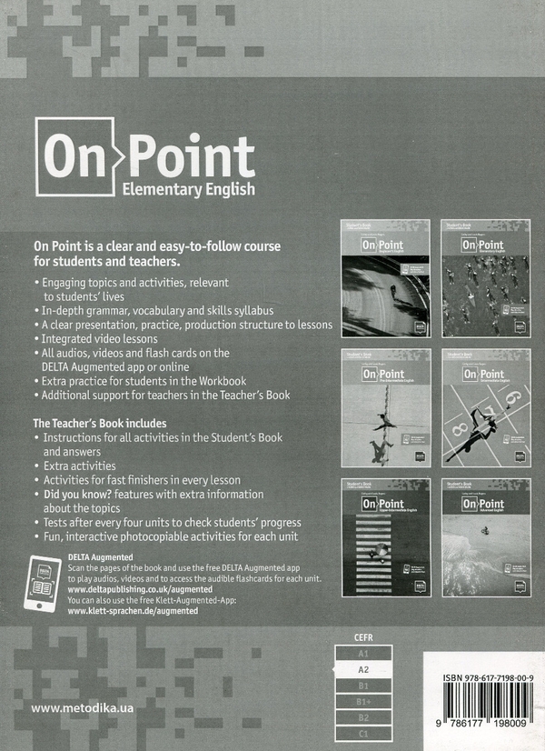Бумажная книга «On Point. Elementary English. Teacher's Book. A2», автор Том Хэдленд - фото №1