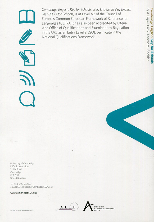 [object Object] «Cambridge English Key for Schools. Past Paper Pack 2011 (KET) (+ CD-ROM)» - фото №4 - мініатюра