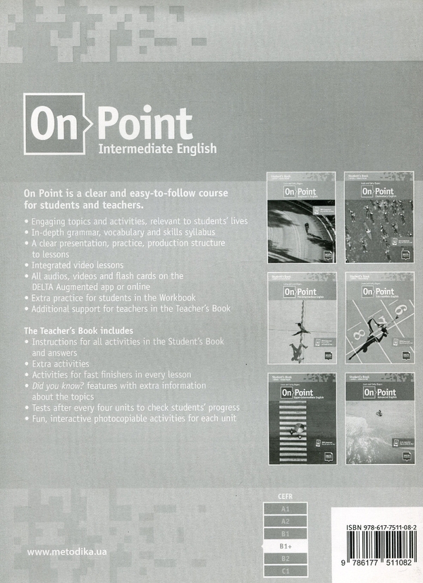 Бумажная книга «On Point. Intermediate English. Teacher's Book. B+», автор Том Хэдленд - фото №1