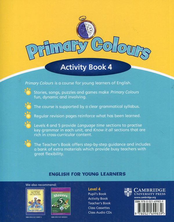 [object Object] «Primary Colours 4. Activity Book», авторів Ендрю Літтлджон, Діана Хікс - фото №2 - мініатюра
