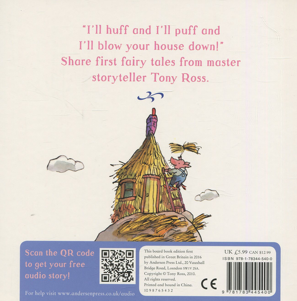 Паперова книга «My Favourite Fairy Tale Board Book: Three Little Pigs», автор Тоні Росс - фото №1