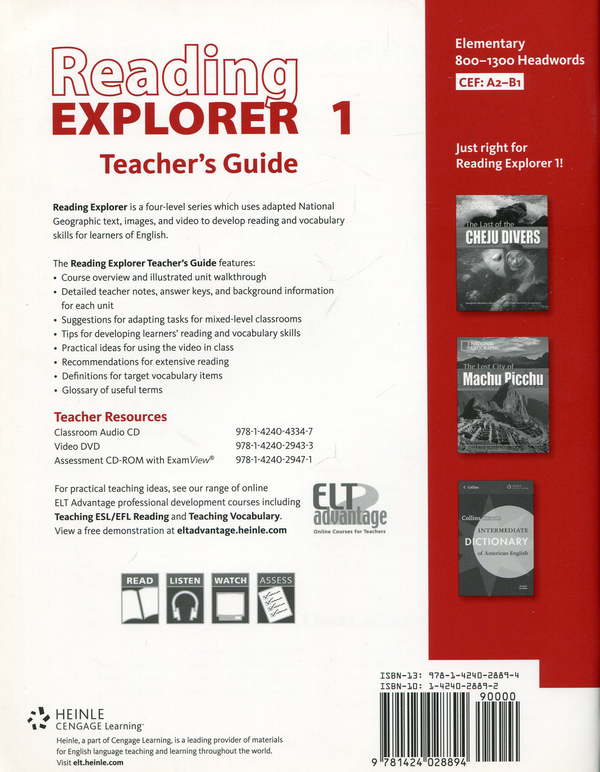 [object Object] «Reading Explorer 1: Teacher's Guide», авторів Ненсі Дуглас, Ненсі Хаблей - фото №2 - мініатюра