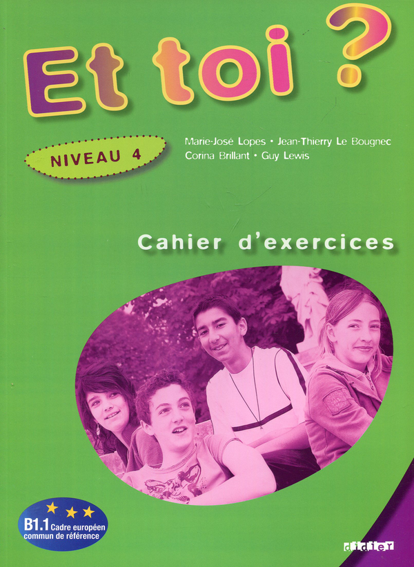 Паперова книга «Et Toi? 4 Cahier d'exercices» - фото №1