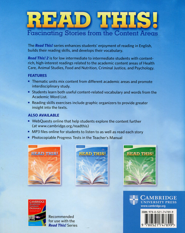 Паперова книга «Read This! 2 Student's Book with Free Mp3 Online», автор Дафні Маккей - фото №1