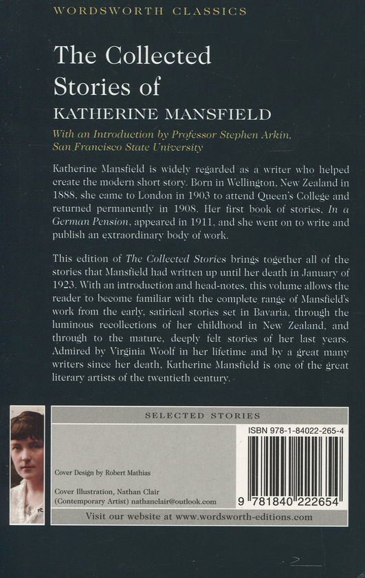 Бумажная книга «The Collected Short Stories of Katherine Mansfield», автор Кэтрин Мэнсфилд - фото №1