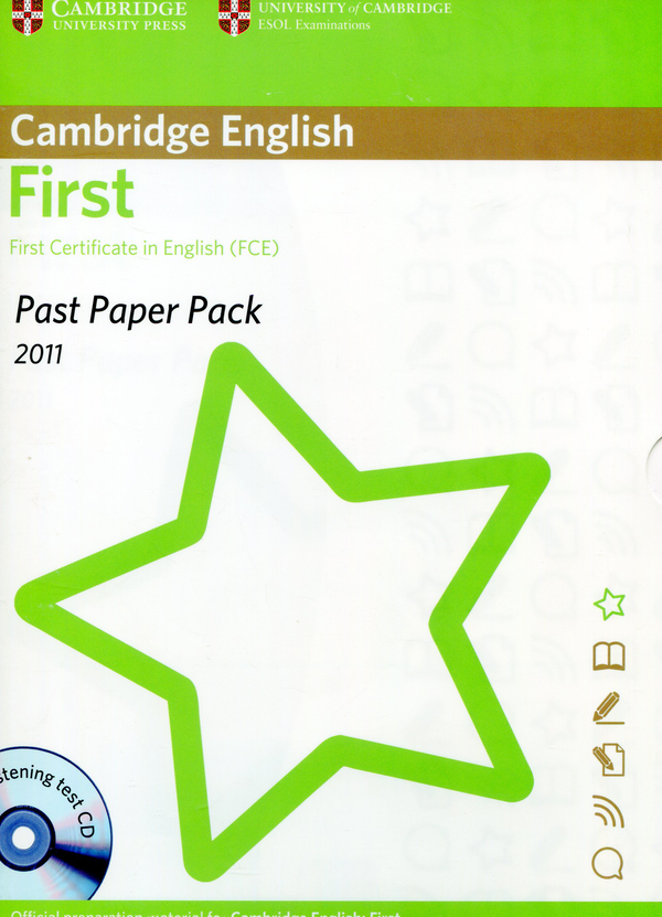 Бумажная книга «Cambridge English First Certificate in English. Past Paper Pack 2011 (FCE) (+ CD-ROM)» - фото №1