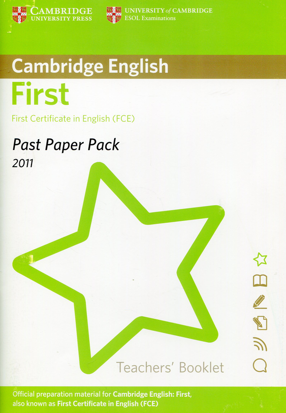 Бумажная книга «Cambridge English First Certificate in English. Past Paper Pack 2011 (FCE) (+ CD-ROM)» - фото №1