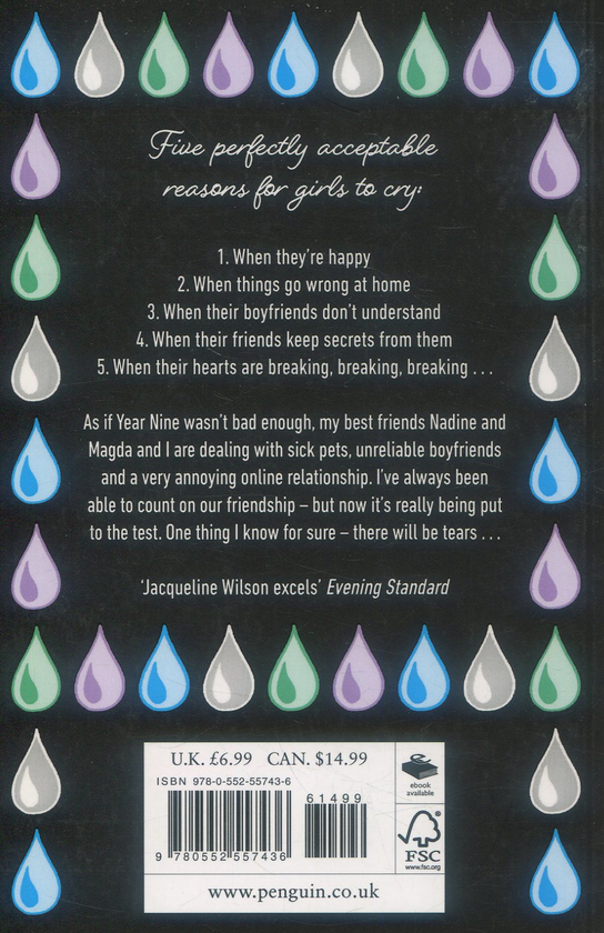 Бумажная книга «Girls In Tears», автор Жаклин Уилсон - фото №1