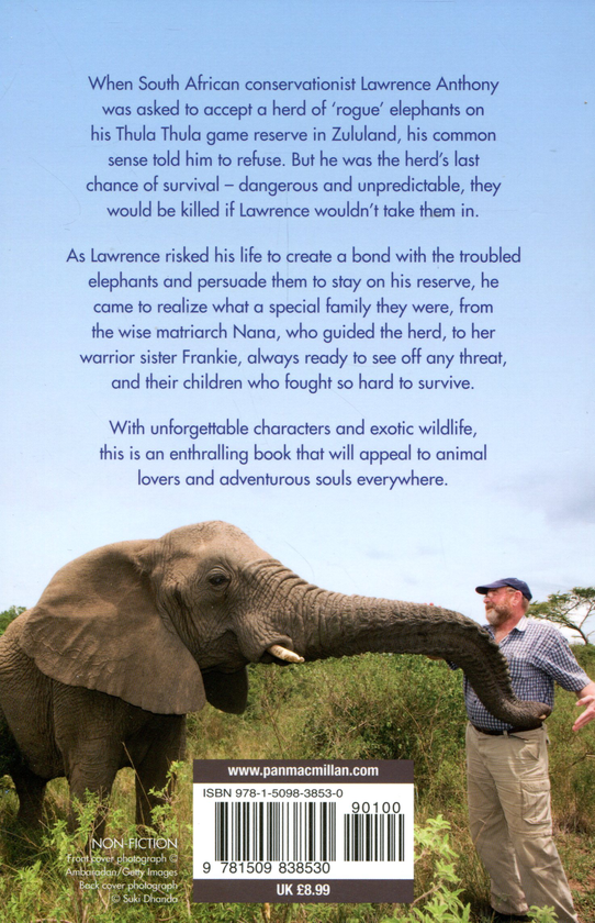 Паперова книга «The Elephant Whisperer», автор Лоуренс Ентоні - фото №1