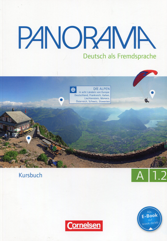 [object Object] «Panorama A1.2 Kursbuch», авторів Бріта Вінзер-Кіонтке, Андреа Фінстер, Верена Паар-Грюнбіхлер, Фридерік Джин - фото №1