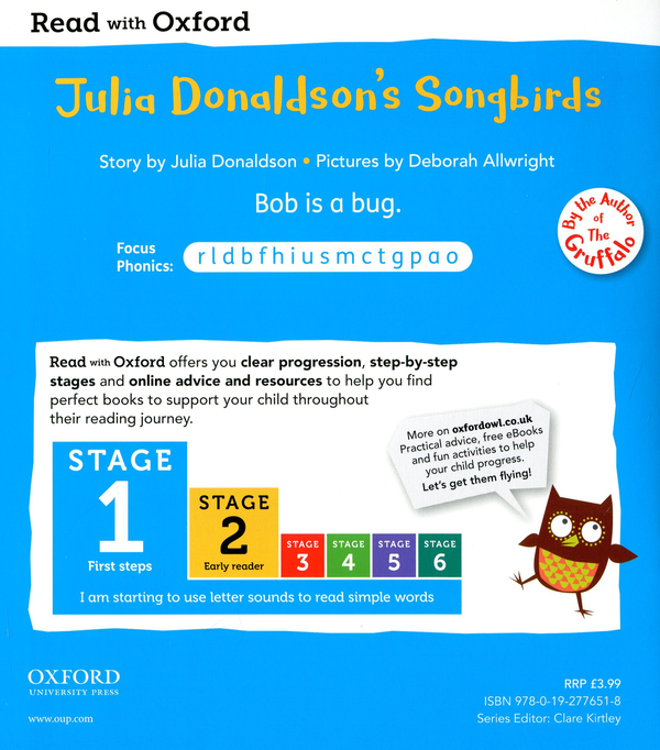 Бумажная книга «Julia Donaldson’s Songbirds Collection. Stage 1-4», автор Джулия Дональдсон - фото №1