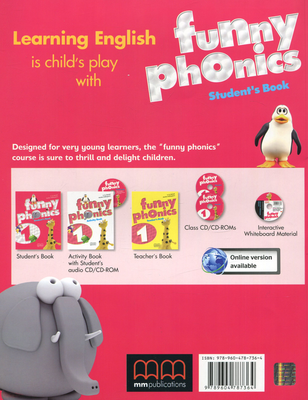 [object Object] «Funny Phonics 1. Student's Book», автор Естер Войджицкі - фото №2 - мініатюра
