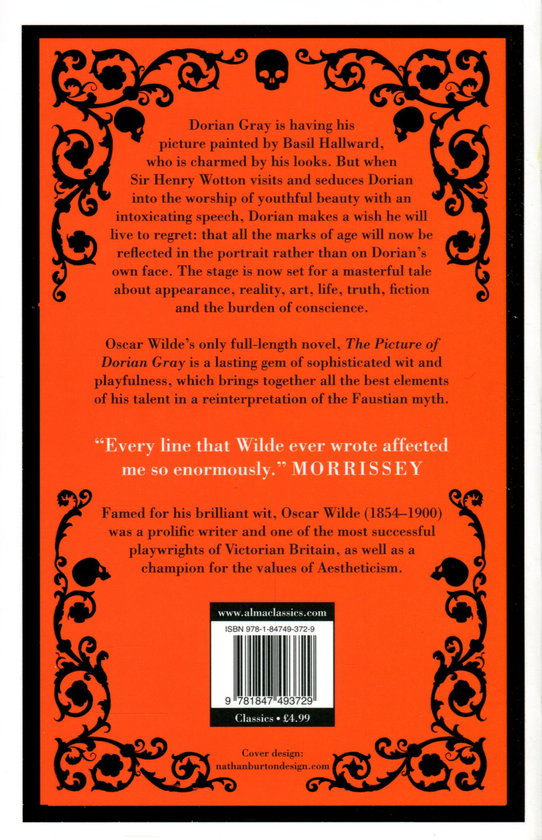 Бумажная книга «The Picture of Dorian Gray», автор Оскар Уайльд - фото №1