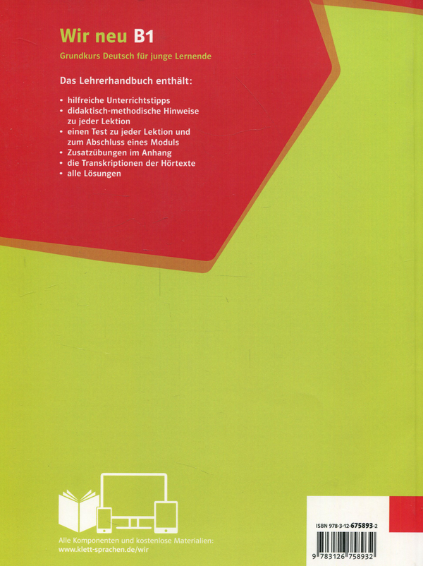 [object Object] «Wir neu B1. Lehrerhandbuch. Grundkurs fur junge Lernende», авторів Джорджио Мотта, Ева-Марія Йенкінс-Крумм - фото №2 - мініатюра