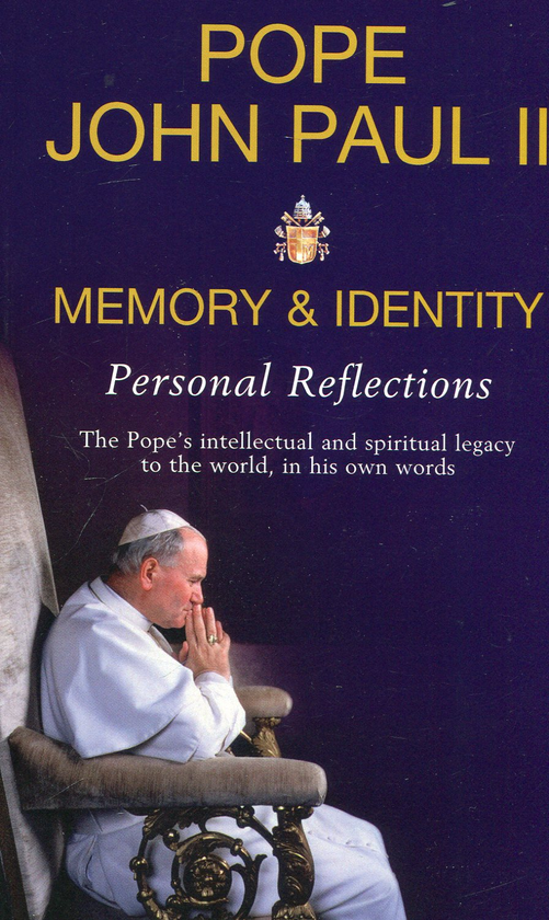 Бумажная книга «Memory and Identity: Personal Reflections», автор Кароль Войтыла - фото №1