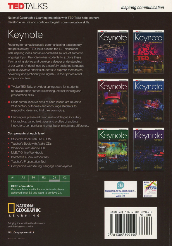 [object Object] «Keynote Advanced Student's Book (+ DVD-ROM)», авторів Льюіс Ленсфорд, Пол Даммет, Гелен Стівенсон - фото №2 - мініатюра