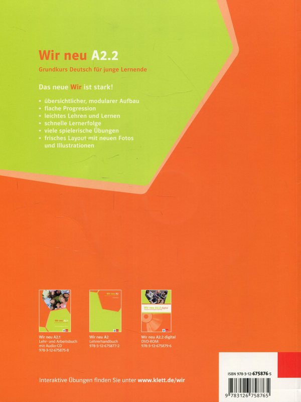 [object Object] «Wir neu A 2.2. Lehr- und Arbeitsbuch. Grundkurs Deutsch fur junge Lehrnende (+ CD-ROM)», авторів Джорджио Мотта, Ева-Марія Йенкінс-Крумм - фото №2 - мініатюра