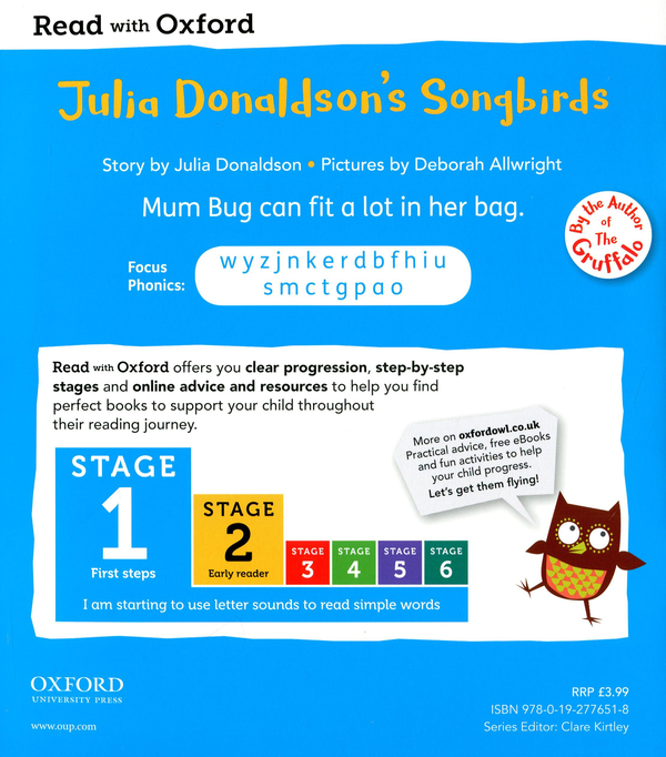 Бумажная книга «Julia Donaldson’s Songbirds Collection. Stage 1-4», автор Джулия Дональдсон - фото №1
