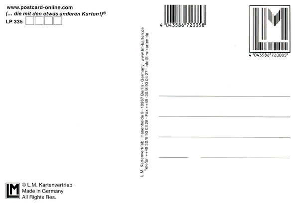  «Стерео листівка Kartenvertrieb Clown Fish», бренду LM Kartenvertrieb - фото №1