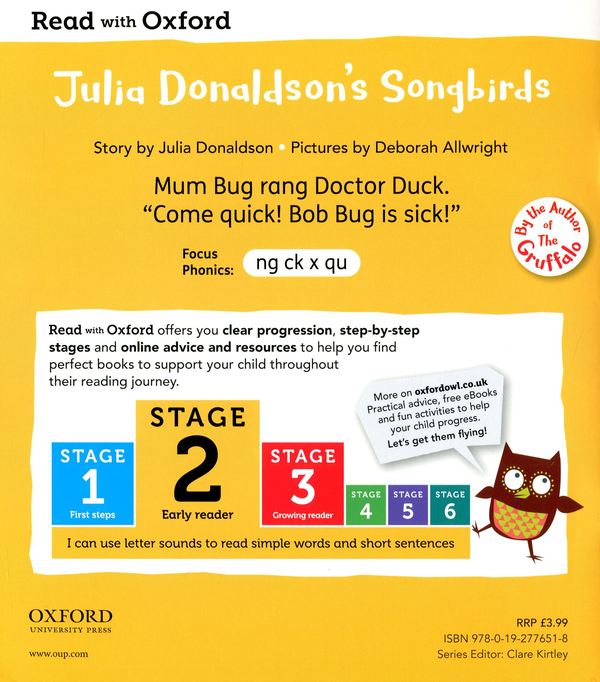 Бумажная книга «Julia Donaldson’s Songbirds Collection. Stage 1-4», автор Джулия Дональдсон - фото №1