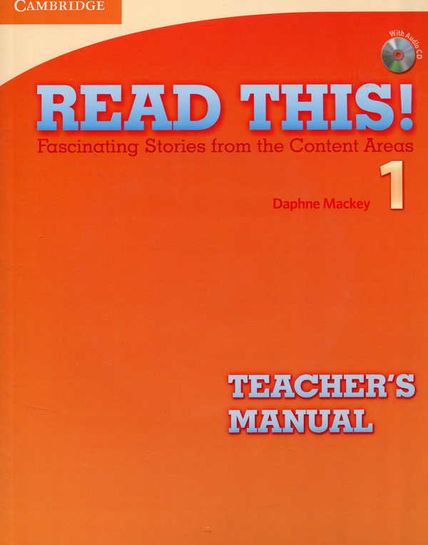 Паперова книга «Read This! 1 Teacher's Manual + CD», автор Дафні Маккей - фото №1