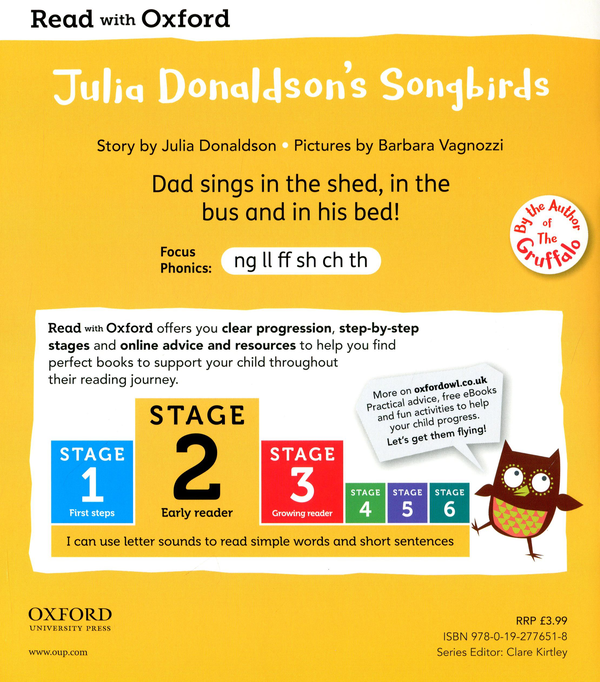 Бумажная книга «Julia Donaldson’s Songbirds Collection. Stage 1-4», автор Джулия Дональдсон - фото №1