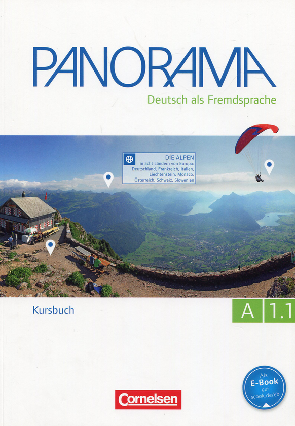 [object Object] «Panorama A1.1 Kursbuch», авторів Бріта Вінзер-Кіонтке, Андреа Фінстер, Верена Паар-Грюнбіхлер, Фридерік Джин - фото №1