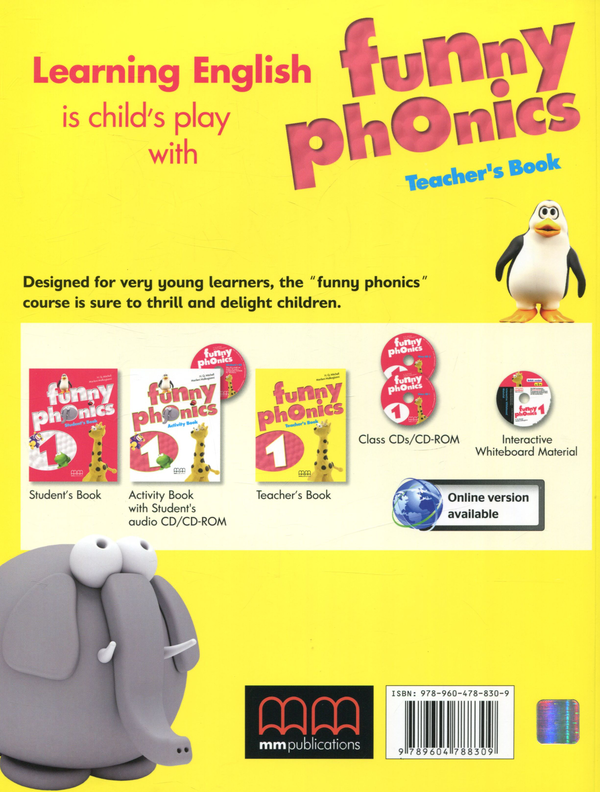 Бумажная книга «Funny Phonics 1. Teacher's Book», авторов Эстер Войджицки, Марилени Малкогианни - фото №1