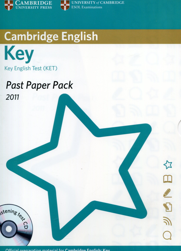 Бумажная книга «Cambridge English Key. Past Paper Pack 2011 (KET) (+ CD-ROM)» - фото №1