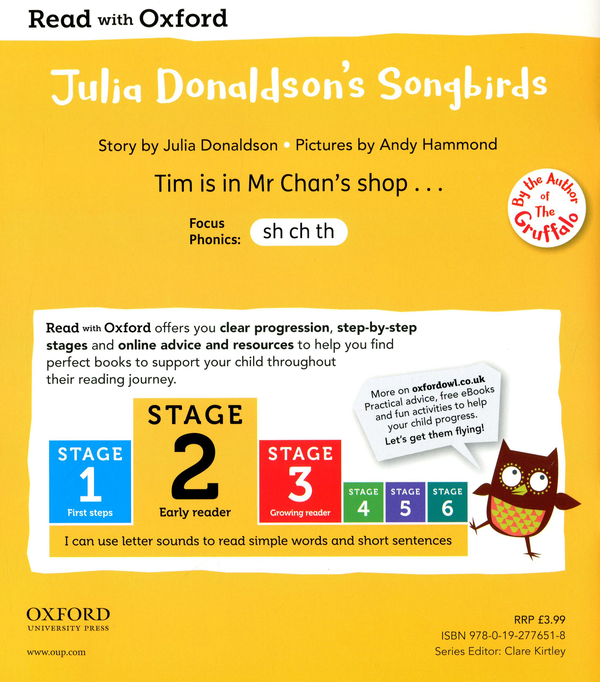 Бумажная книга «Julia Donaldson’s Songbirds Collection. Stage 1-4», автор Джулия Дональдсон - фото №1