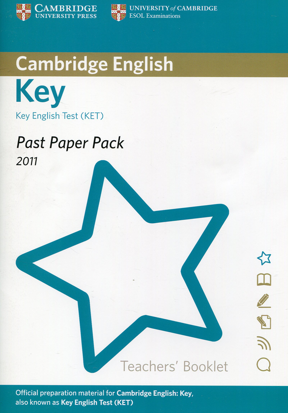 Бумажная книга «Cambridge English Key. Past Paper Pack 2011 (KET) (+ CD-ROM)» - фото №1