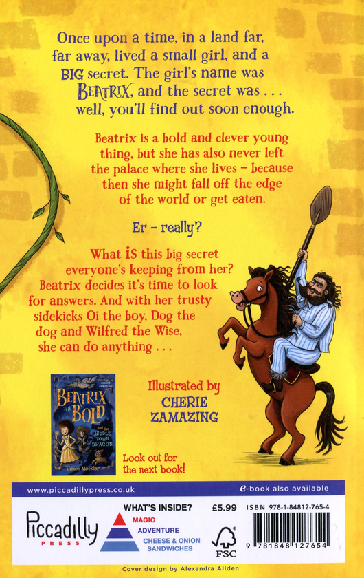 Бумажная книга «Beatrix the Bold and the Curse of the Wobblers», автор Саймон Моклер - фото №1