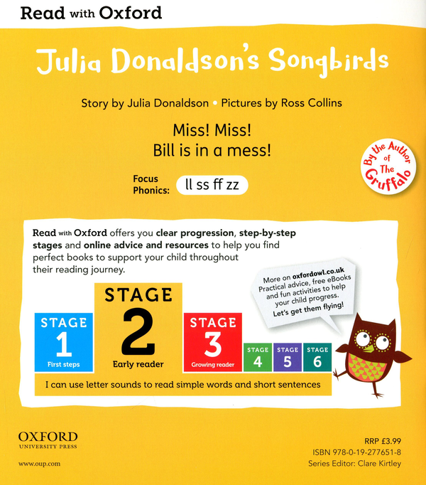Бумажная книга «Julia Donaldson’s Songbirds Collection. Stage 1-4», автор Джулия Дональдсон - фото №1