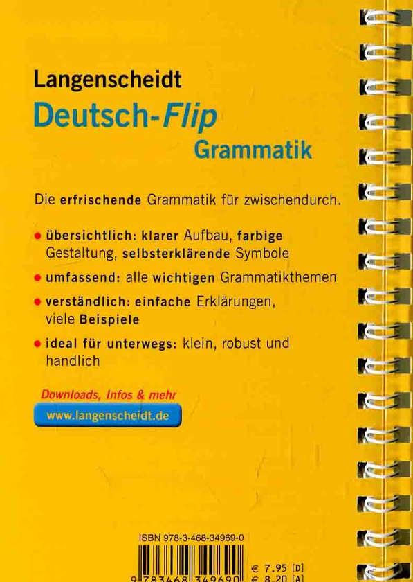 Паперова книга «Langenscheidt Deutsch-Flip Grammatik» - фото №1