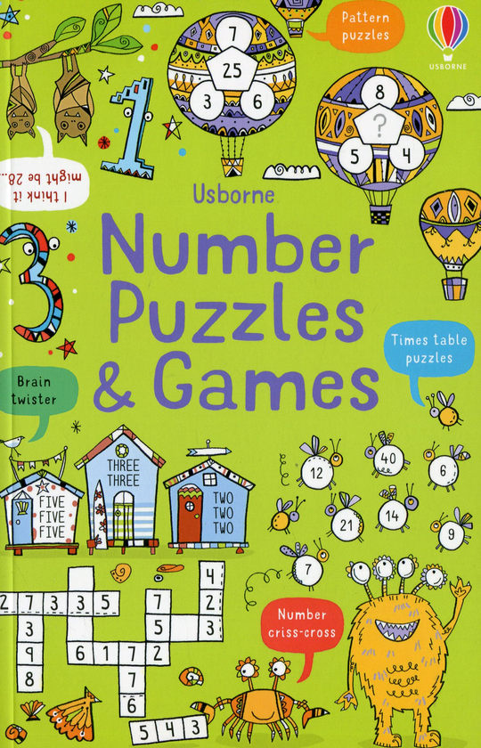 [object Object] «Number Puzzles and Games», автор Филипп Кларк - фото №1