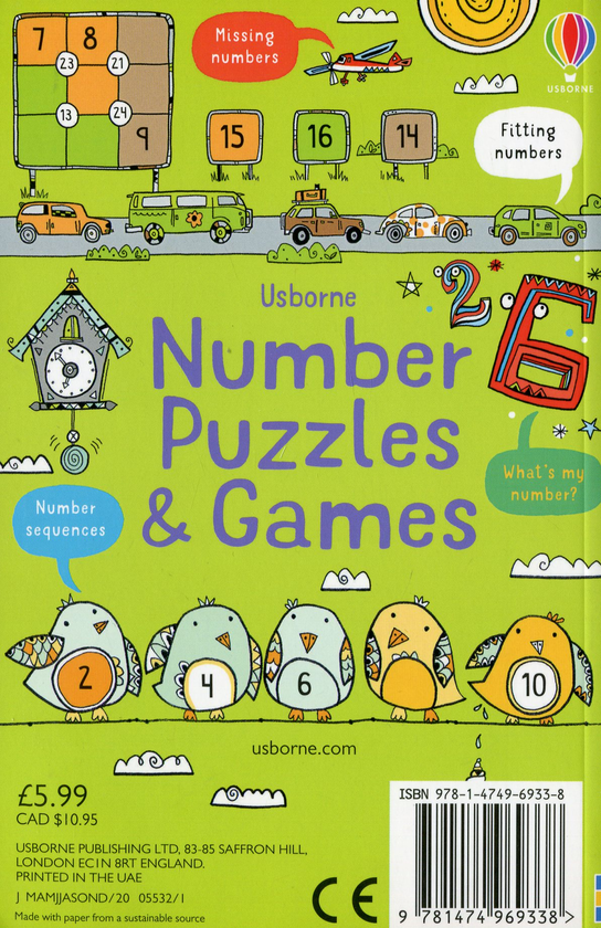 [object Object] «Number Puzzles and Games», автор Филипп Кларк - фото №2 - миниатюра