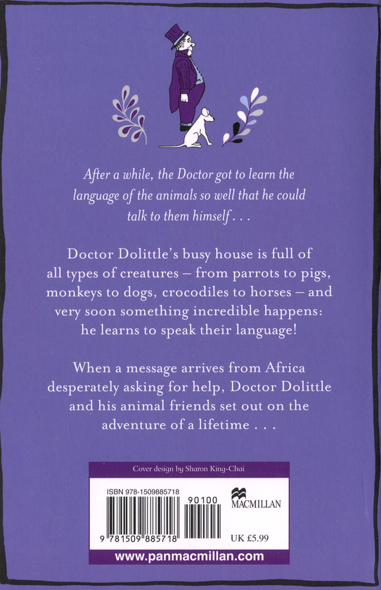 Бумажная книга «The Story of Doctor Dolittle», автор Хью Джон Лофтинг - фото №1