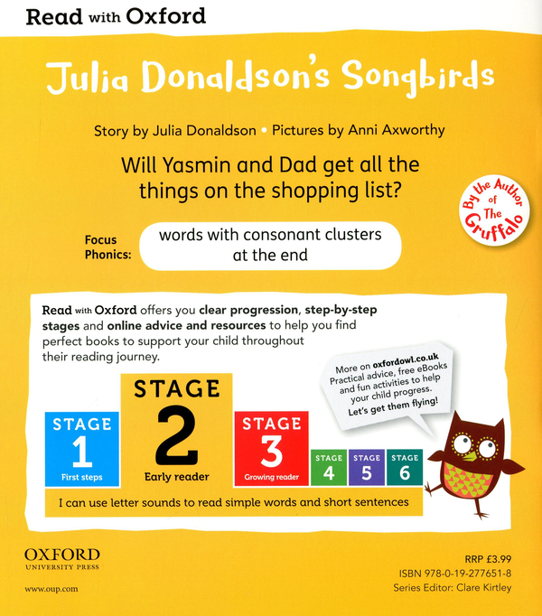 Бумажная книга «Julia Donaldson’s Songbirds Collection. Stage 1-4», автор Джулия Дональдсон - фото №1
