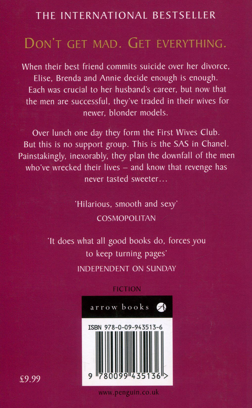 Бумажная книга «The First Wives Club», автор Оливия Голдсмит - фото №1